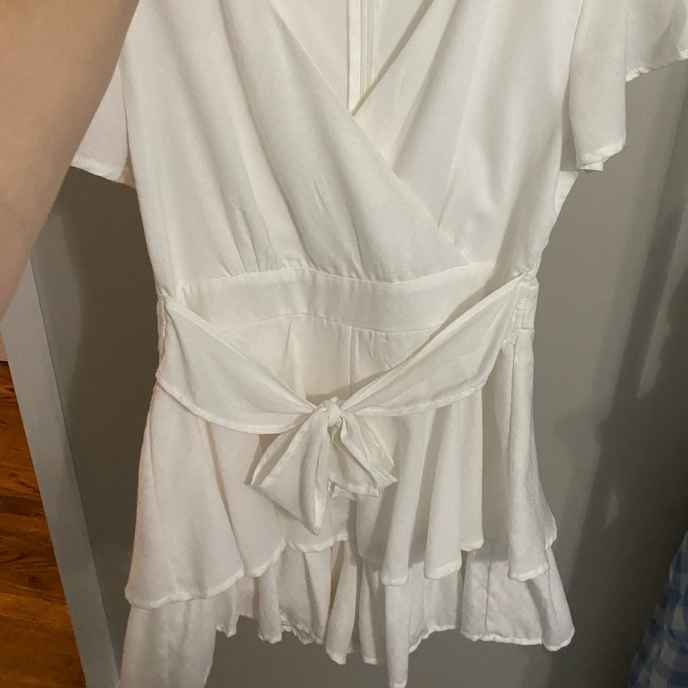 White Altard state romper